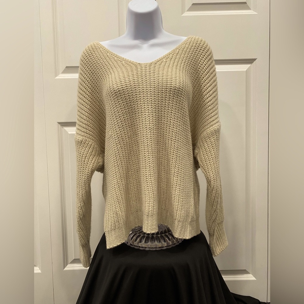 Nasty Gal twist back sweater